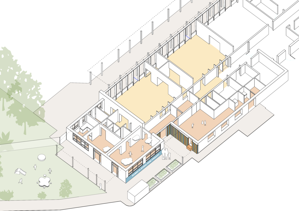 Nursery Axomometric View